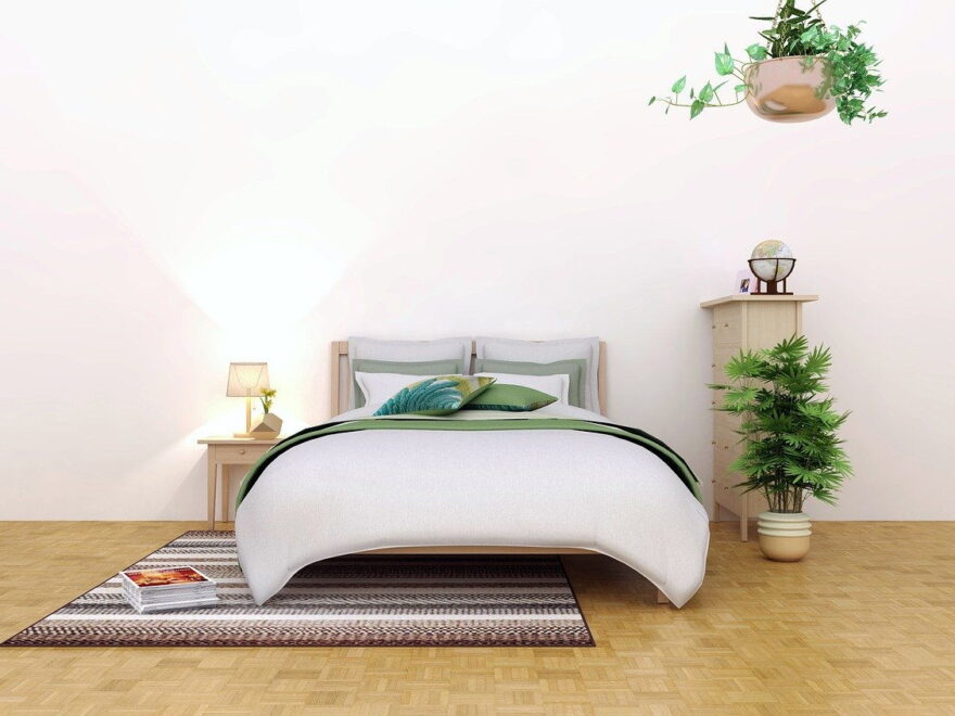 Grünpflanzen nachts nicht im Schlafzimmer