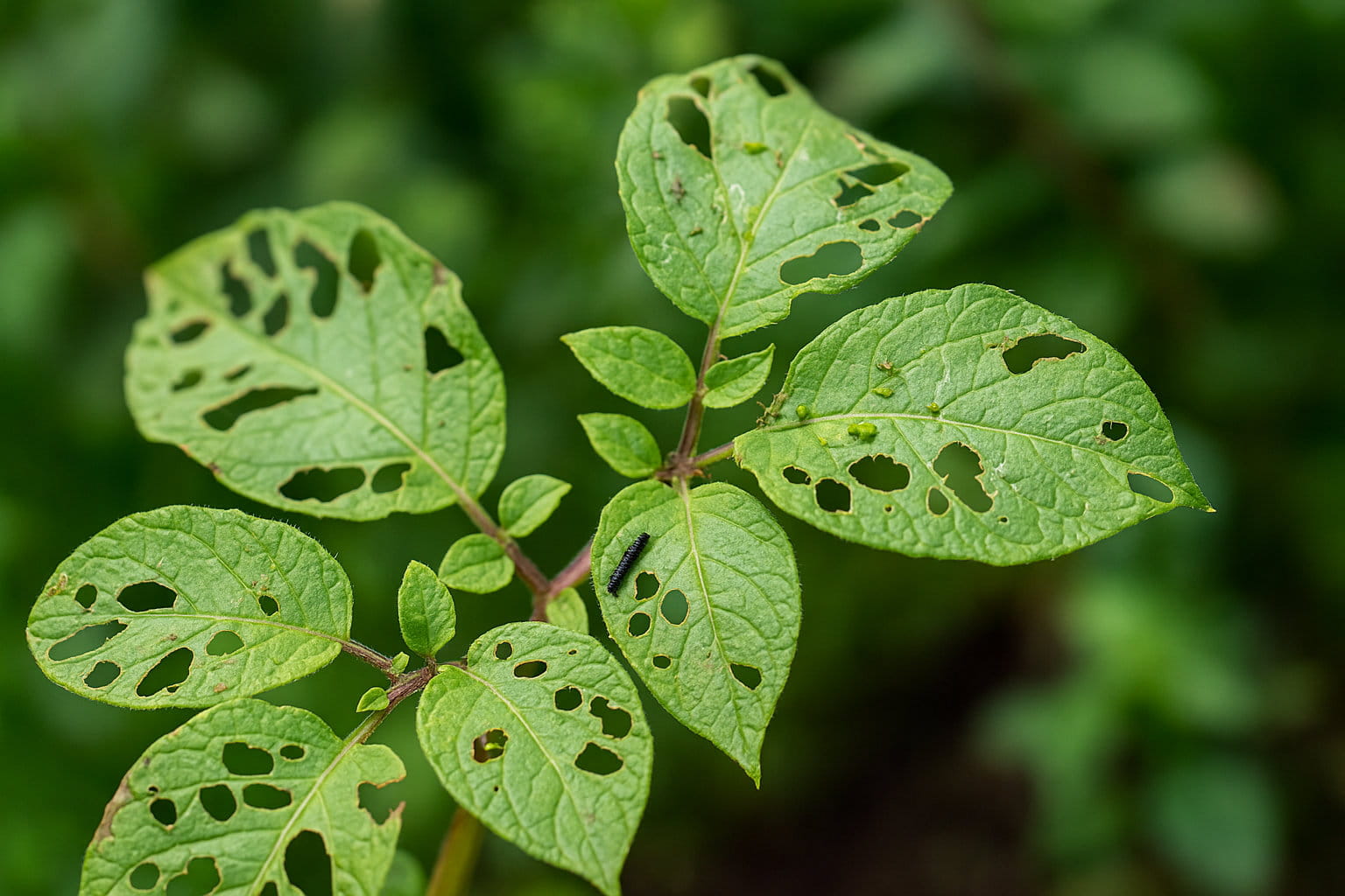 Schädlinge im Garten an Pflanzen erkennen – Fraßspuren und Insektenbefall